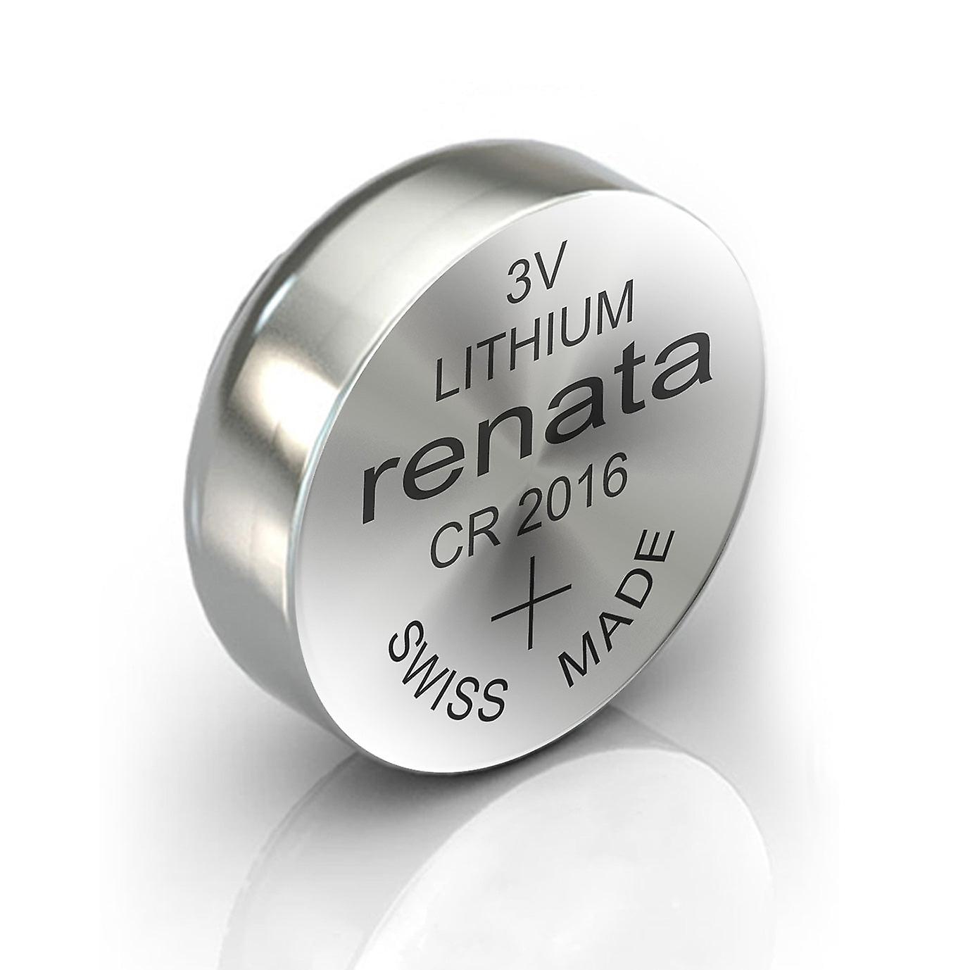 Renata Cr2016 Watch Battery Swiss Coin Lithium 3v Battery All Pack