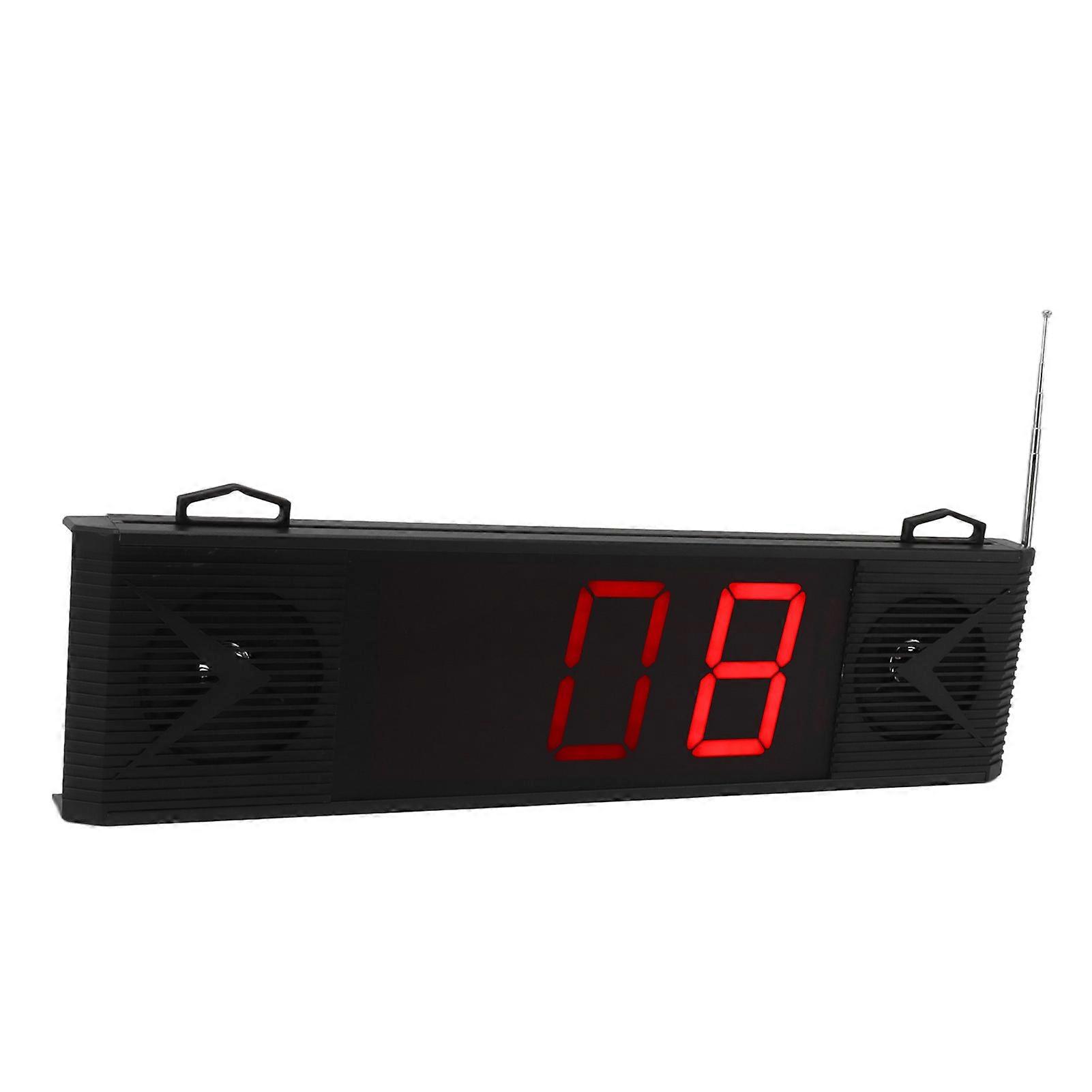 Queue Calling System mit 3-stelliger LED-Anzeige 428x110x30mm UK-Stecker