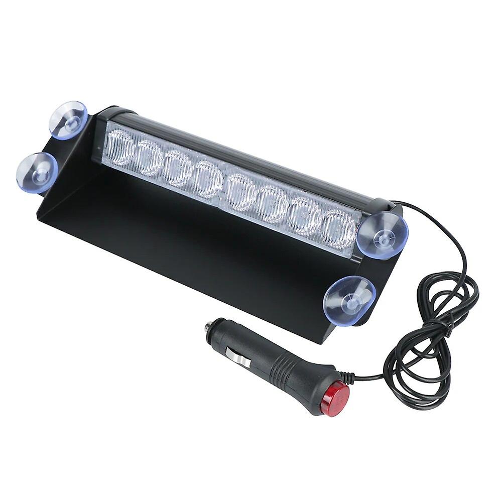 12V 3 Flashing Modes 8 LEDs Day Running Flash Led Police Lights Car Truck Emergency Flasher Dash Strobe Warning Light