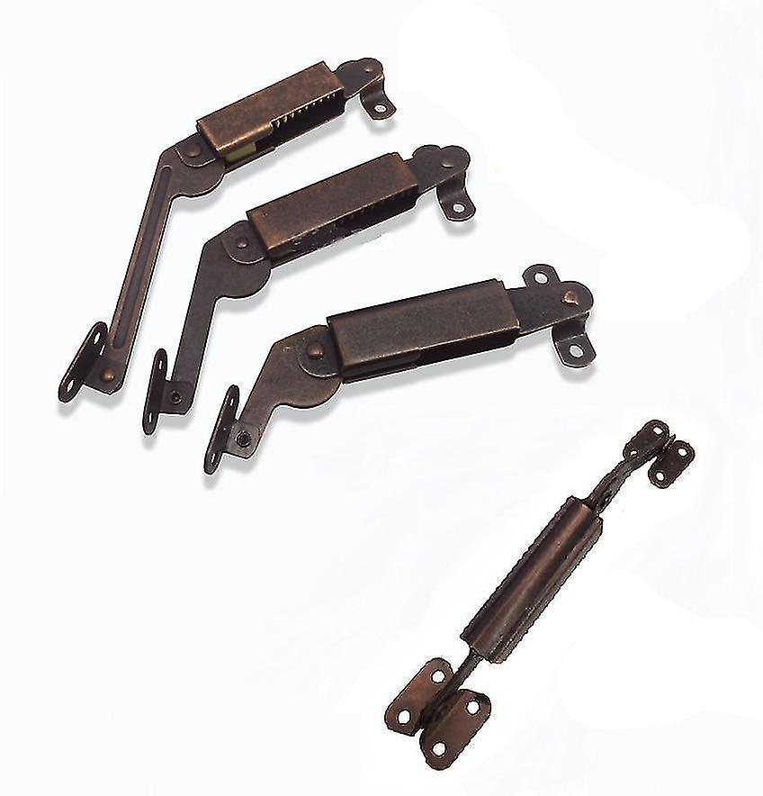 7 Inches 2pcs 1pair lot Red Antique Bronze Spring Bracket Hinge Flap