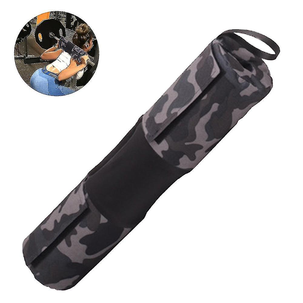 The Squat Pad And Hip Thrust Pad For Leg Day, Barbell Pad Stays In Place Secure, Thick Cushion For Comfortable Squats Lunges Glute Bridges, Works
