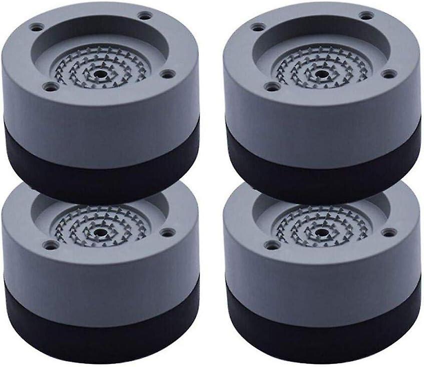 Vibration Damper for Washing Machine and Dryer 4 cm Pack of 4 grey