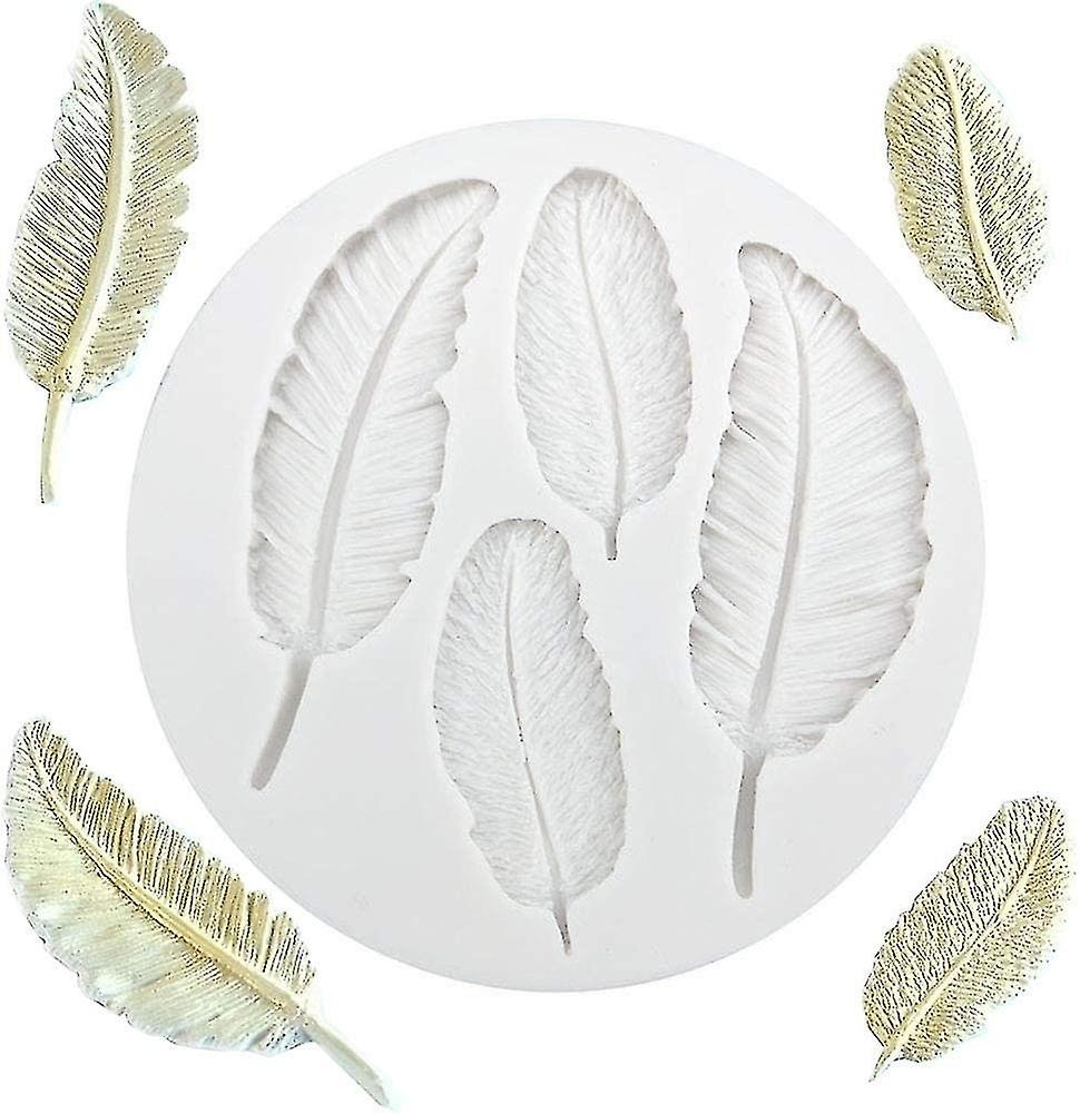 シリコーンフォンダンフェザー型ベーキングケーキ金型フォンダンツールチョコレート型