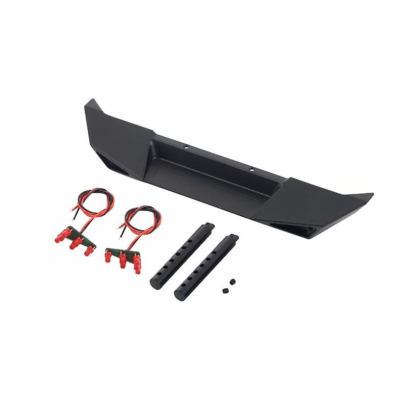 Metal Front/Rear Bumper with LED Light for 1/10 Rock Crawler Axial Front bumper