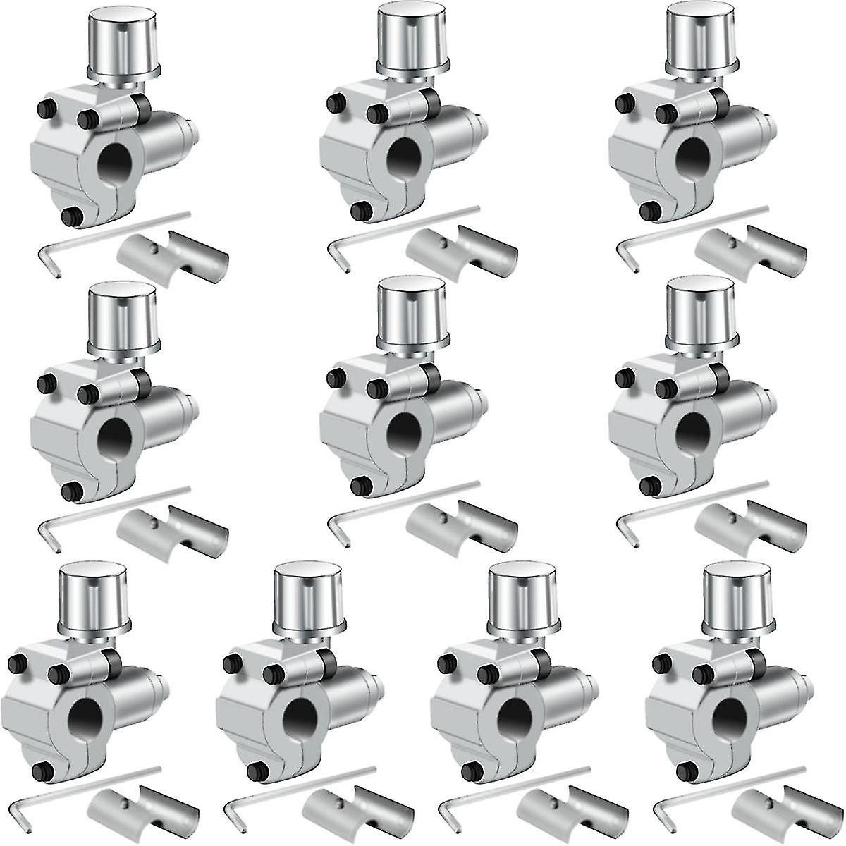 10Pack BPV-31 Piercing Valve Line Robinet Kits de vannes réglables pour climatiseurs HVAC 1/4 pouce, 5/16 pouce, 3/8 pouce tube