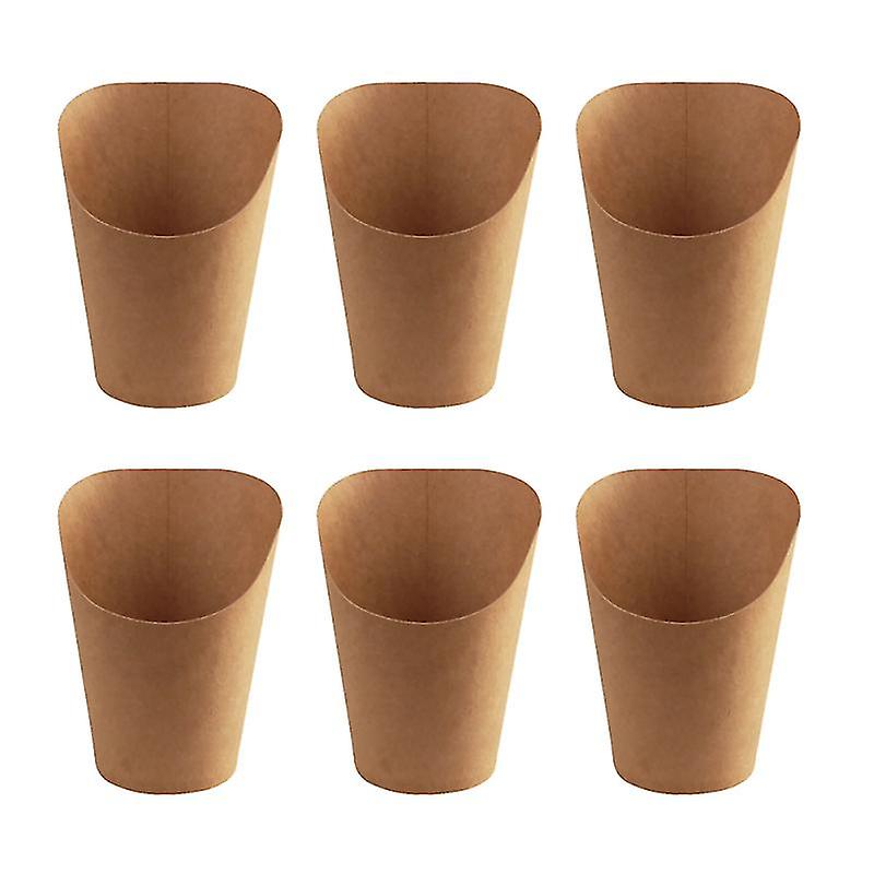 100pcs Kraft Paper Cup
