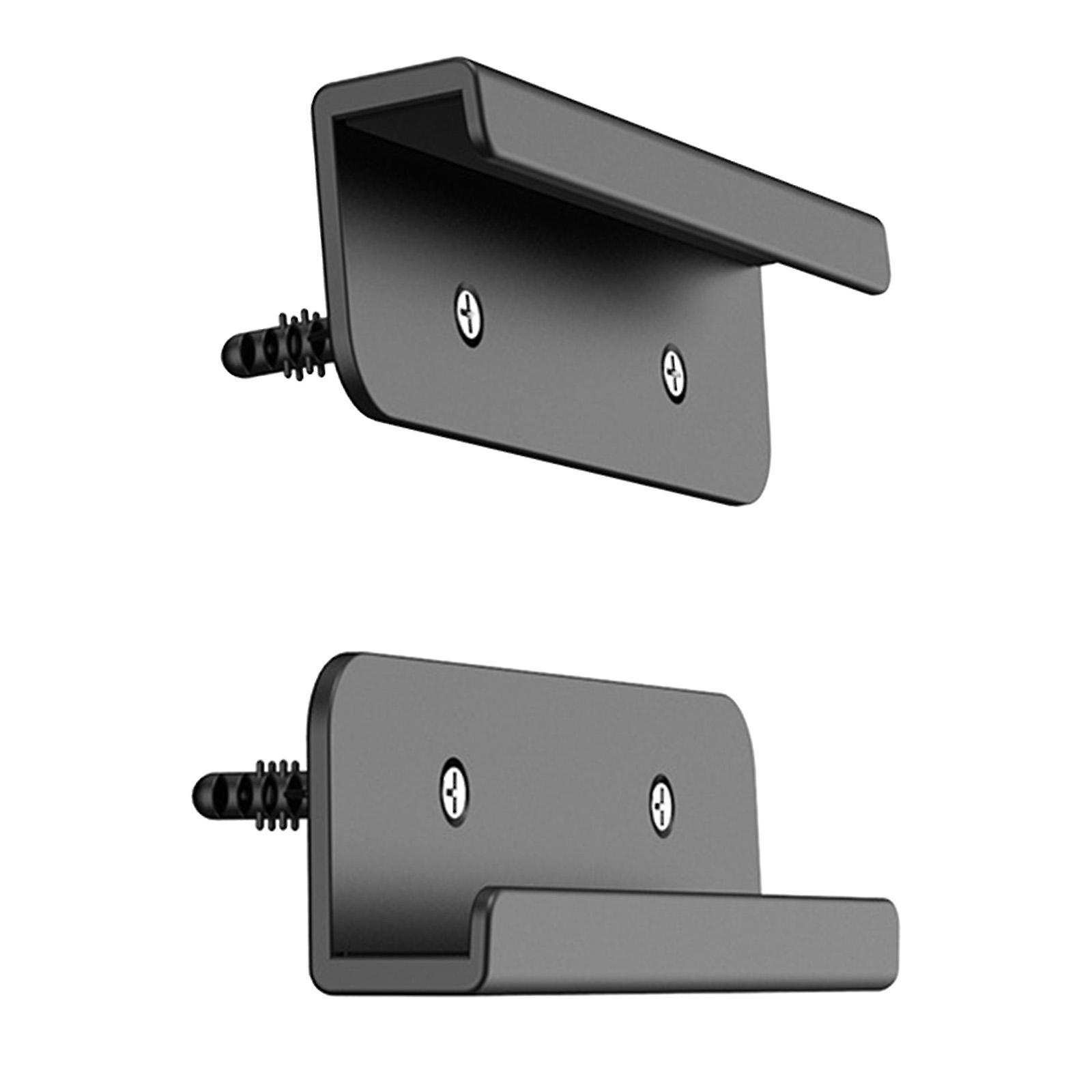 Tablet Wall Mount Holder Easy Assembly Sturdy E Readers Stand for Study Room Black