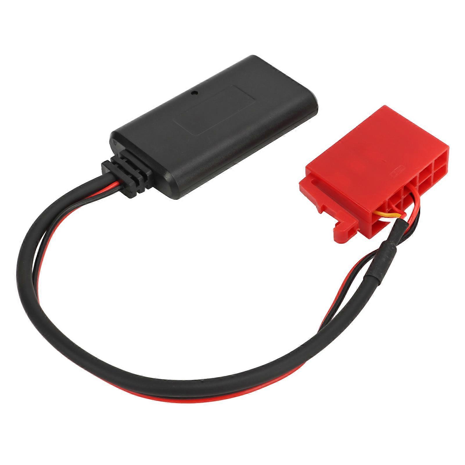 Bluetooth Aux Adapter Cable CD Player Audio Receiver Transmitter Receiver Replacement for Benz W124 W140 W202 W210 R129 