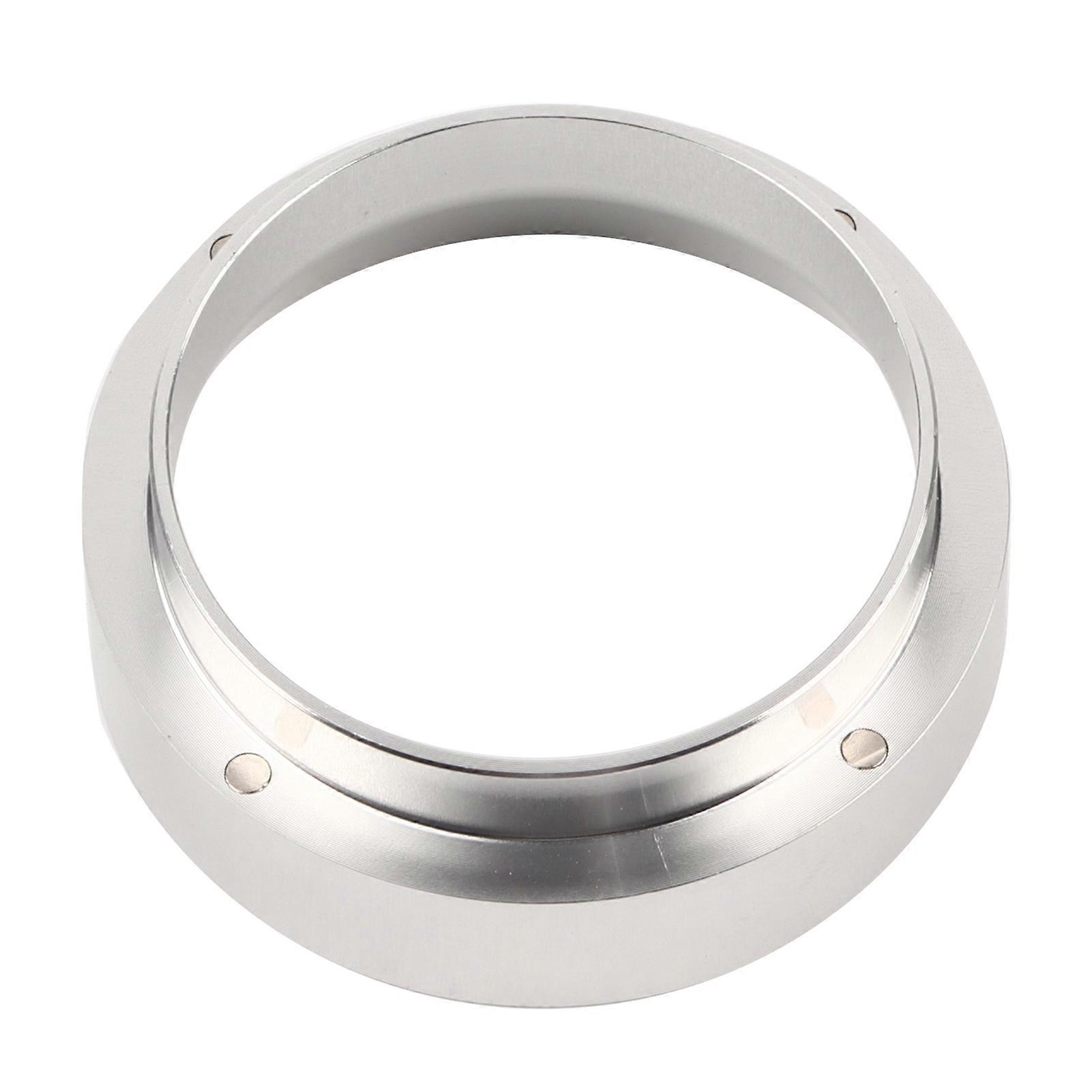 Universal Stainless Steel Coffee Dosing Ring for 51mm Handle Coffee Machine Accessory Silver