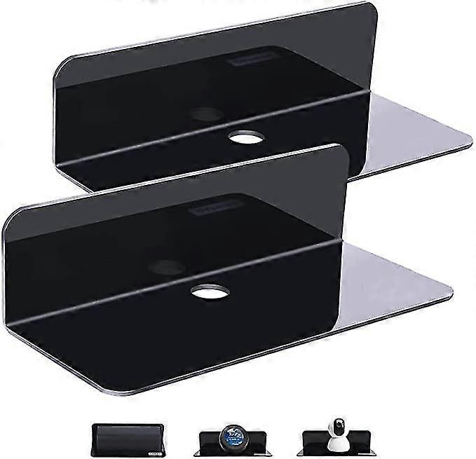 2pcs Floating Shelves Wall Mounted, Easily Expand Wall Space