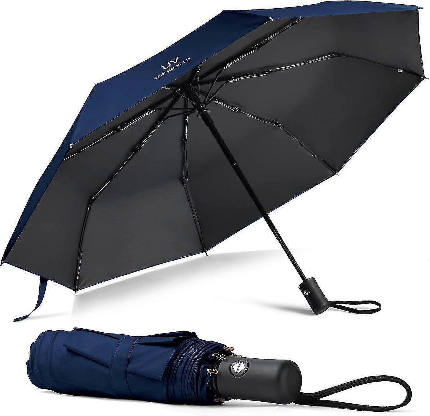 Umbrella, Folding Umbrella Automatic Opening and Closing, Portable Automatic Folding Umbrella, Windproof Folding Umbrella