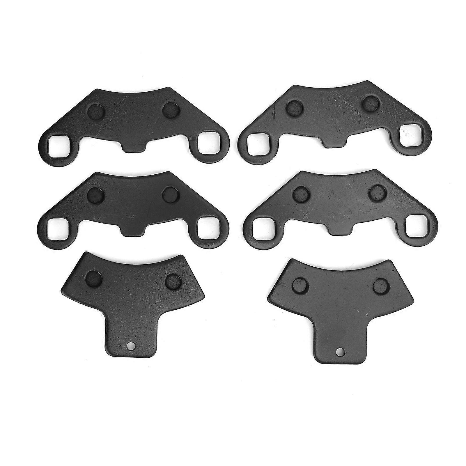 6pcs Front Rear Brake Pad Accessory Replacement for Polaris Sportsman 335 1999-2000