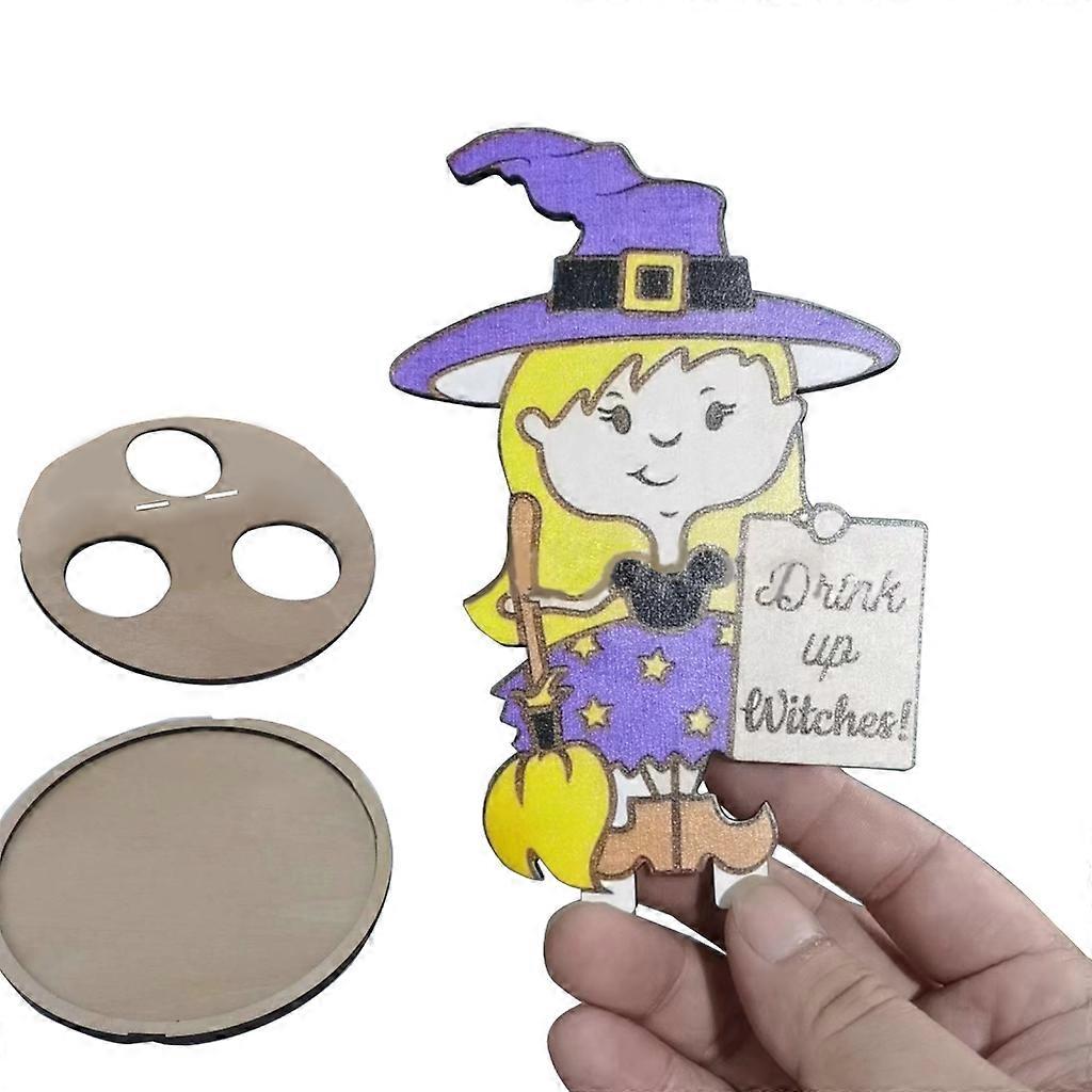 Christmas Wine Rack Organiser for Drinks Funny Bottle Holder Table Stand