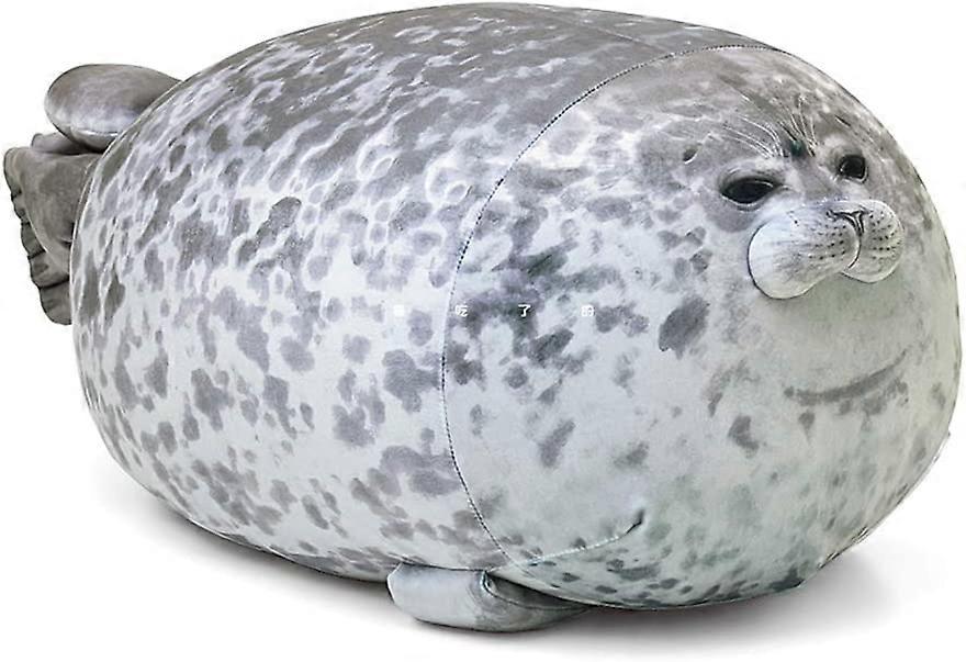 SunrainSeal Animal Pillow, Chubby Blob Seal Pillow Cute Seal Stuffed Animal Cot