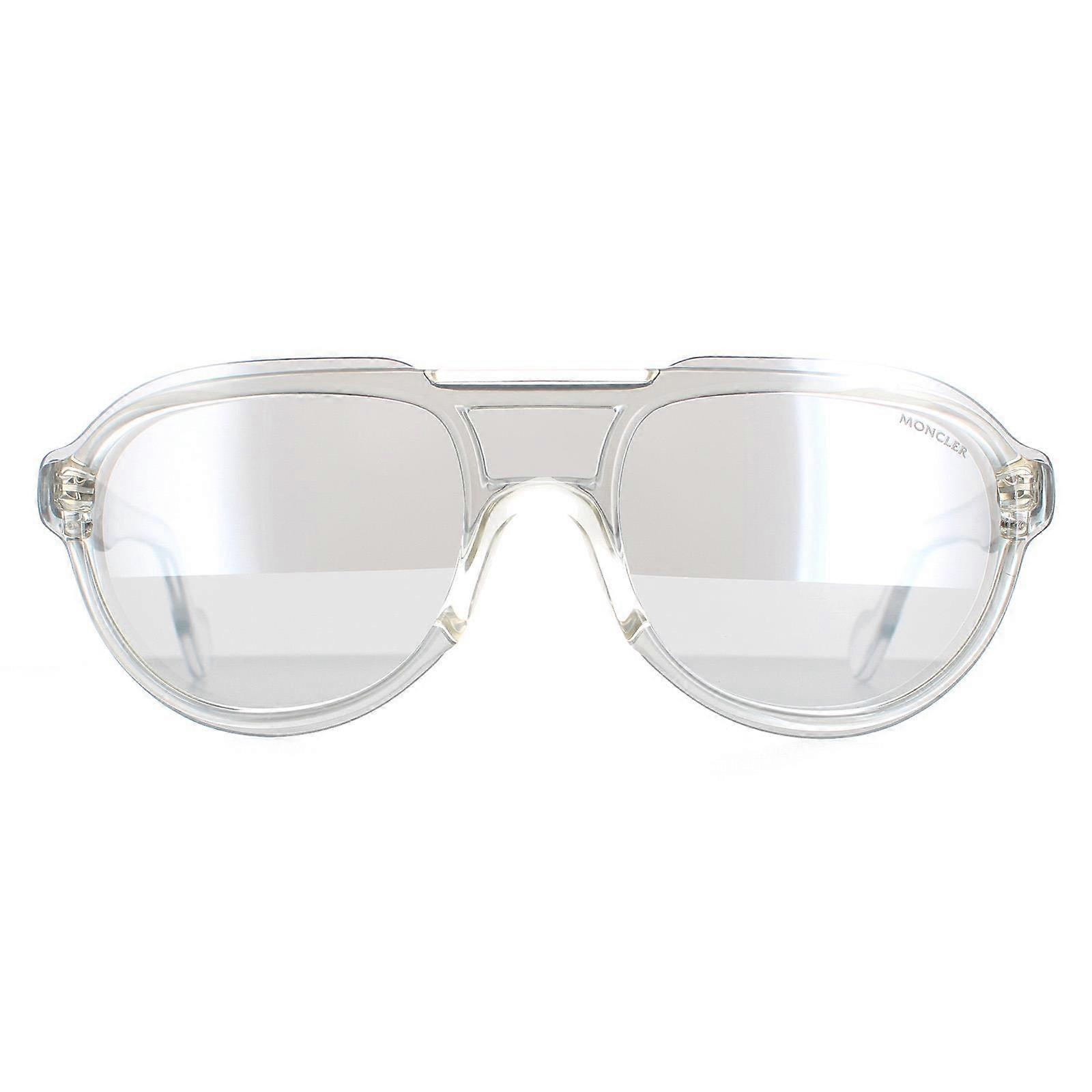 Moncler 太阳镜 ML0055 26C 水晶灰镜面