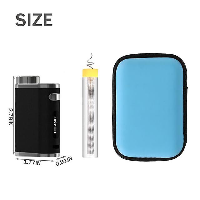 Battery Soldering Iron Wireless Portable Rechargeable Soldering Iron 510 Interface Soldering Iron Head Soldering Repair Tool