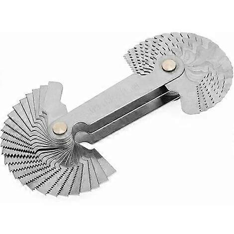 Thread gauge-52pc metric and imperial tooth gauge