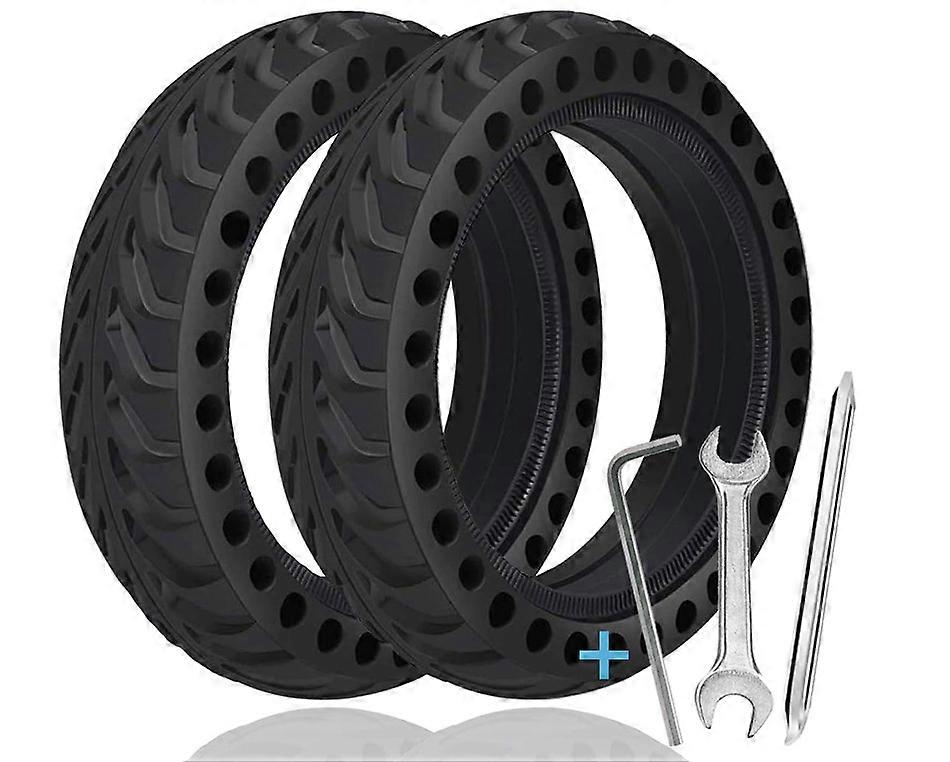 Cross border new product 8.5 * 2 honeycomb tires 8 1/2 * 2 solid tires with two tool kits factory