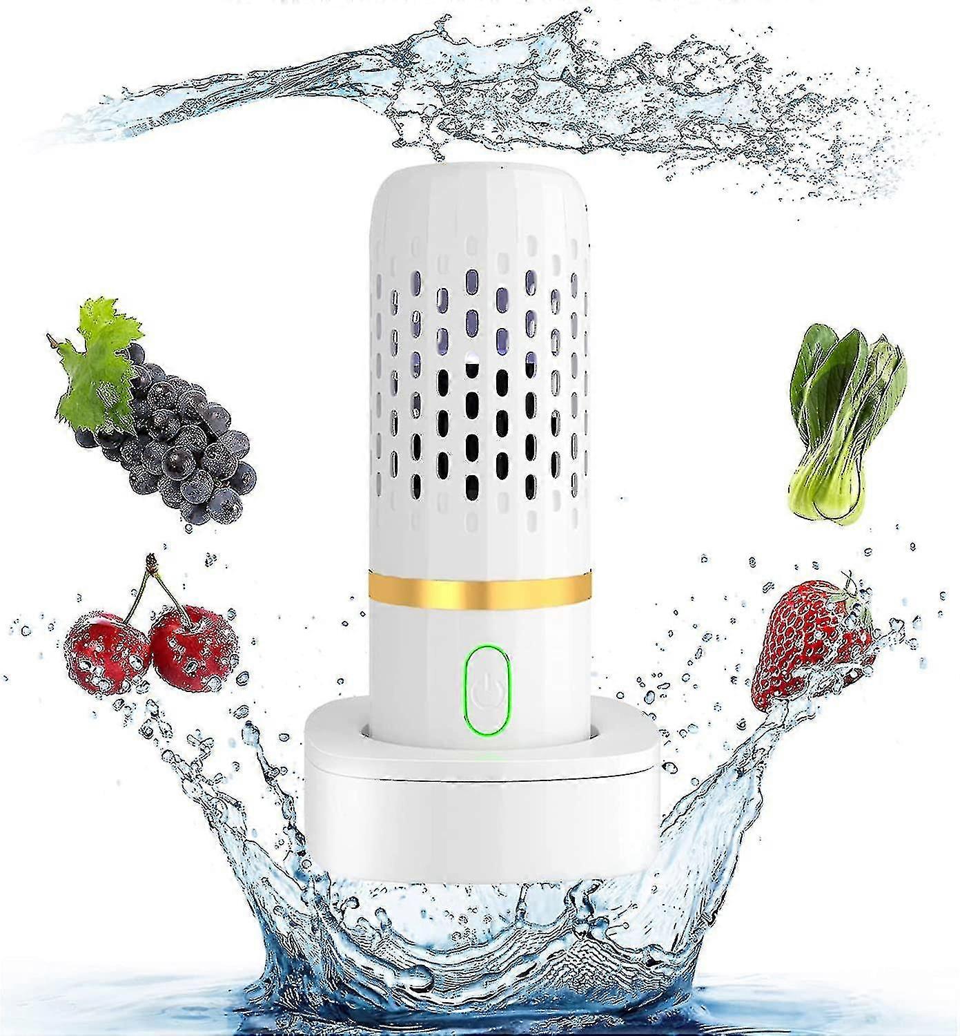 Fruit And Vegetable Cleaning Machine,portable Fruit And Vegetable Purifier Usb Wireless Fruit Cleaner Device_xush
