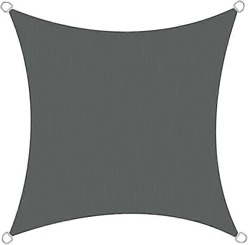 Sun Shade Sail Garden Patio Party Sunscreen Awning Canopy 98% UV Block Square Anthracite