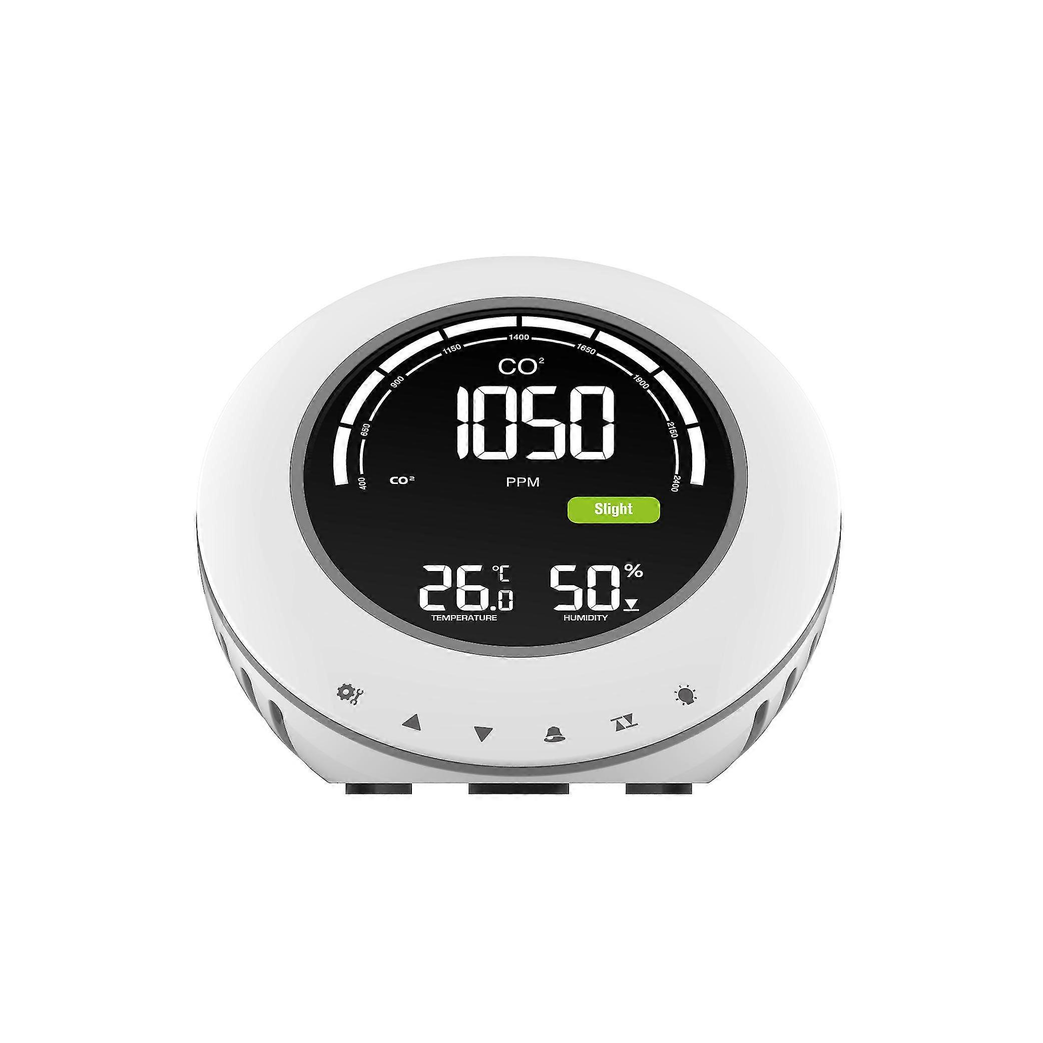 Co2 Meter Air Quality Monitor Intelligent Multi-functional Digital Display Temperature Humidity Detector