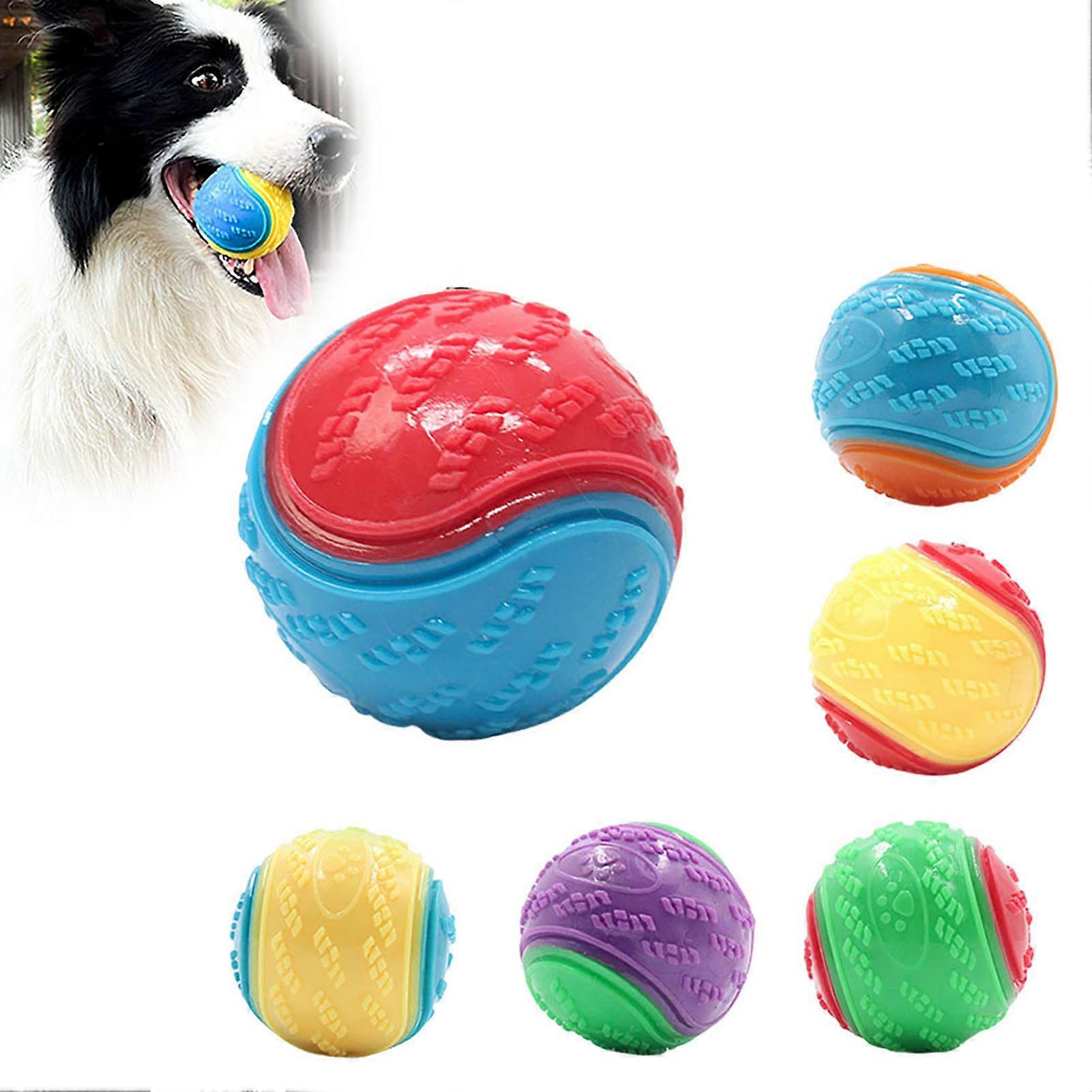Dog Toy Ball Training Dog Toy Pet Supplies Plastic toy Ball is Chewable and Will Not Break