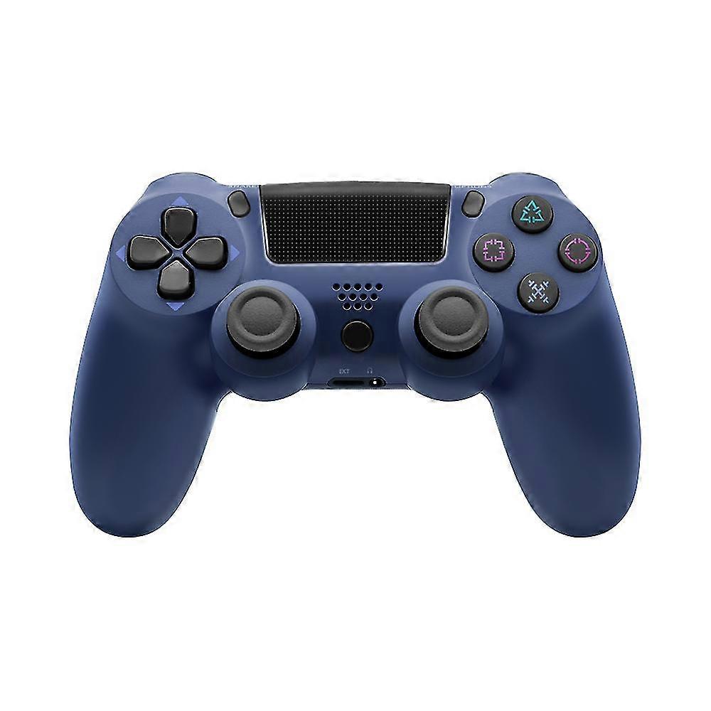 Midnight Blue Wireless Bluetooth Game Controller For Playstation Size 4