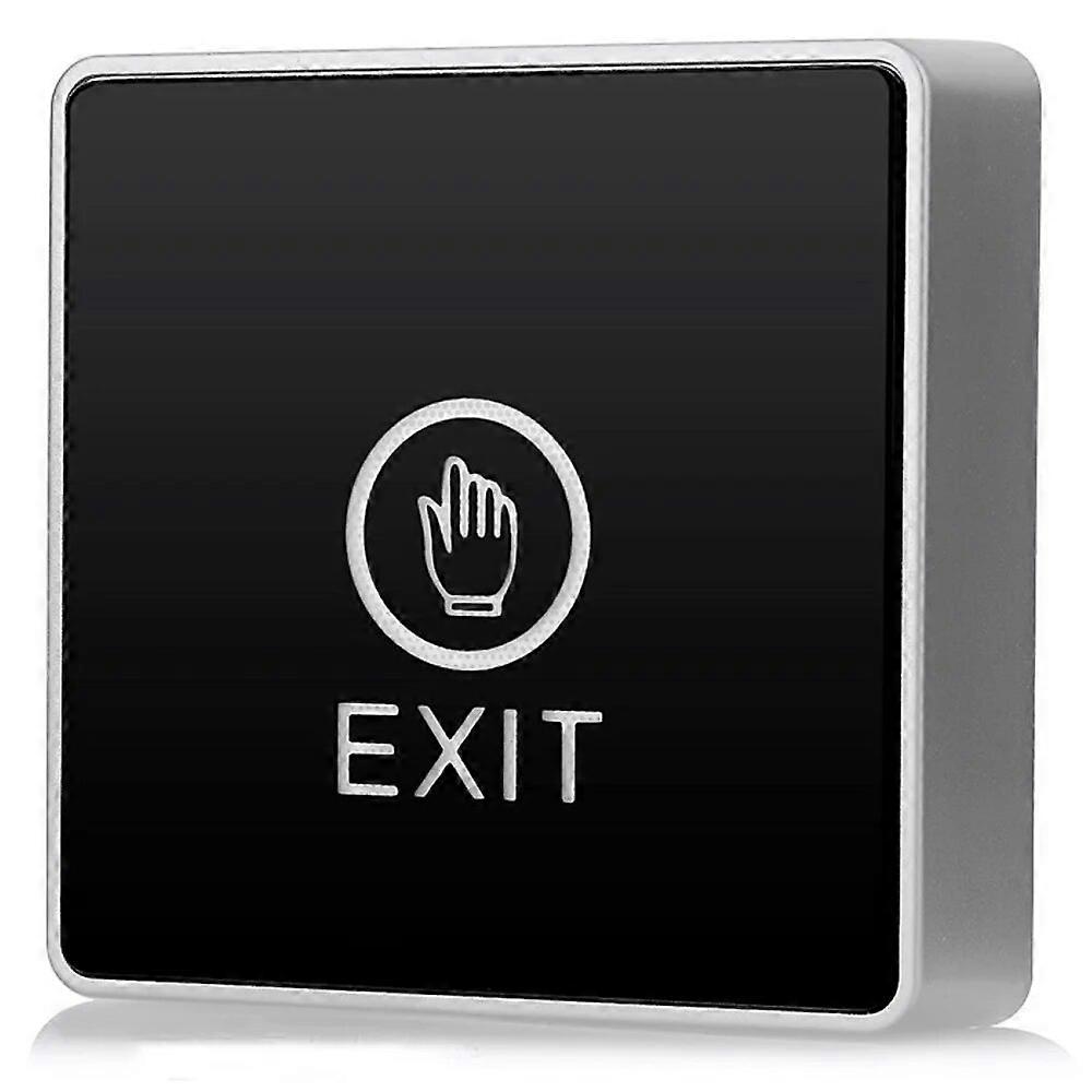 Backlight Push Touch Exit Button Infrared Contactless Door Release Switch for Access Control System With LED Indicator
