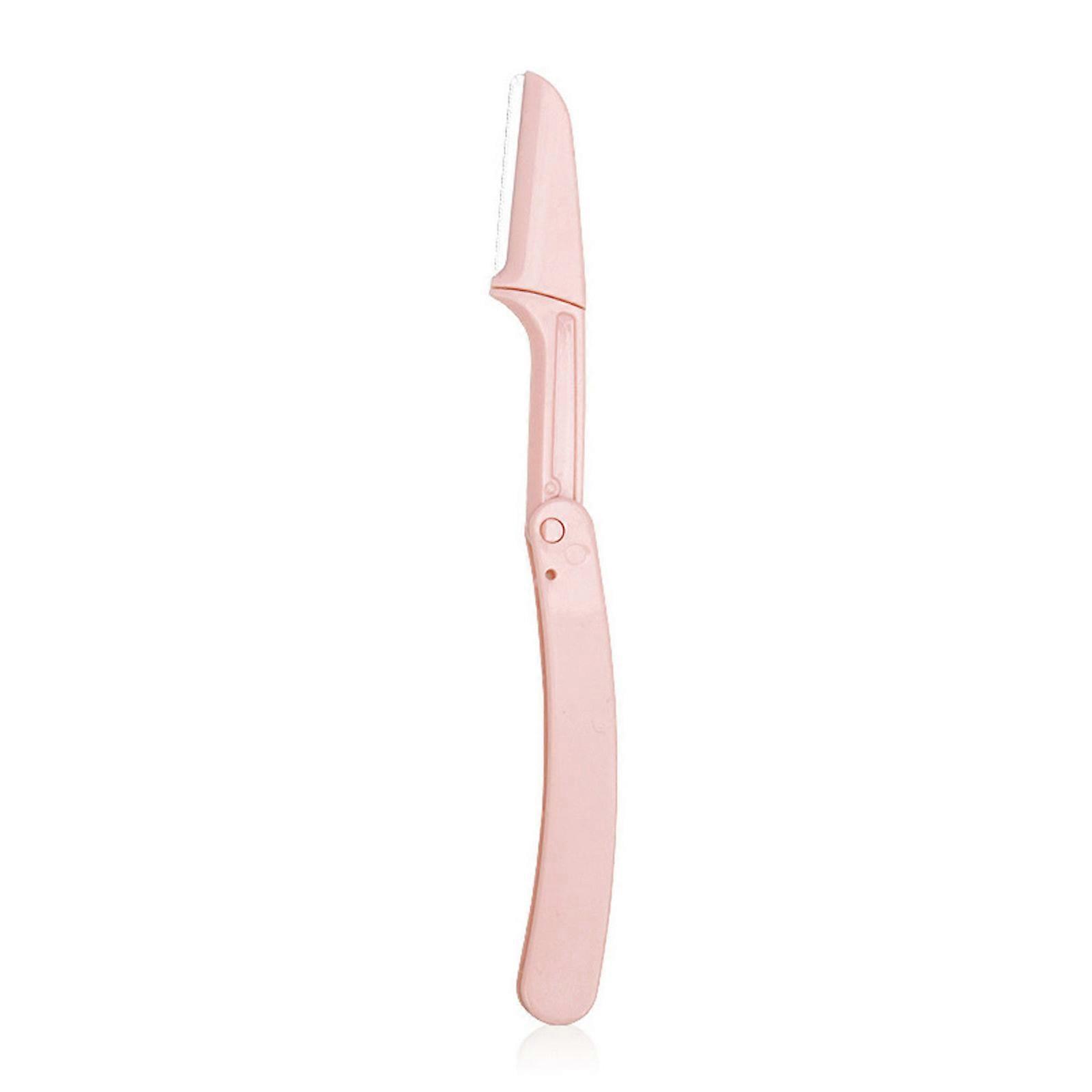 Laminated Eyebrow Home Grooming Kit, Laminated Folding Eyebrow Knife Replaceable Blade