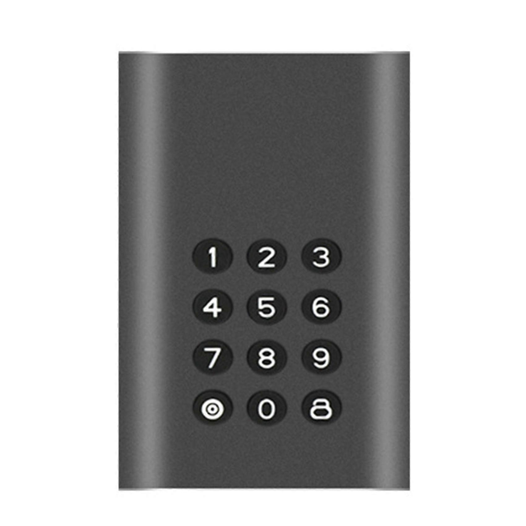 Usb-c Encrypted Hard Drive Enclosure, Portable External Hard Drive, 1tb Encrypted Solid State Drive