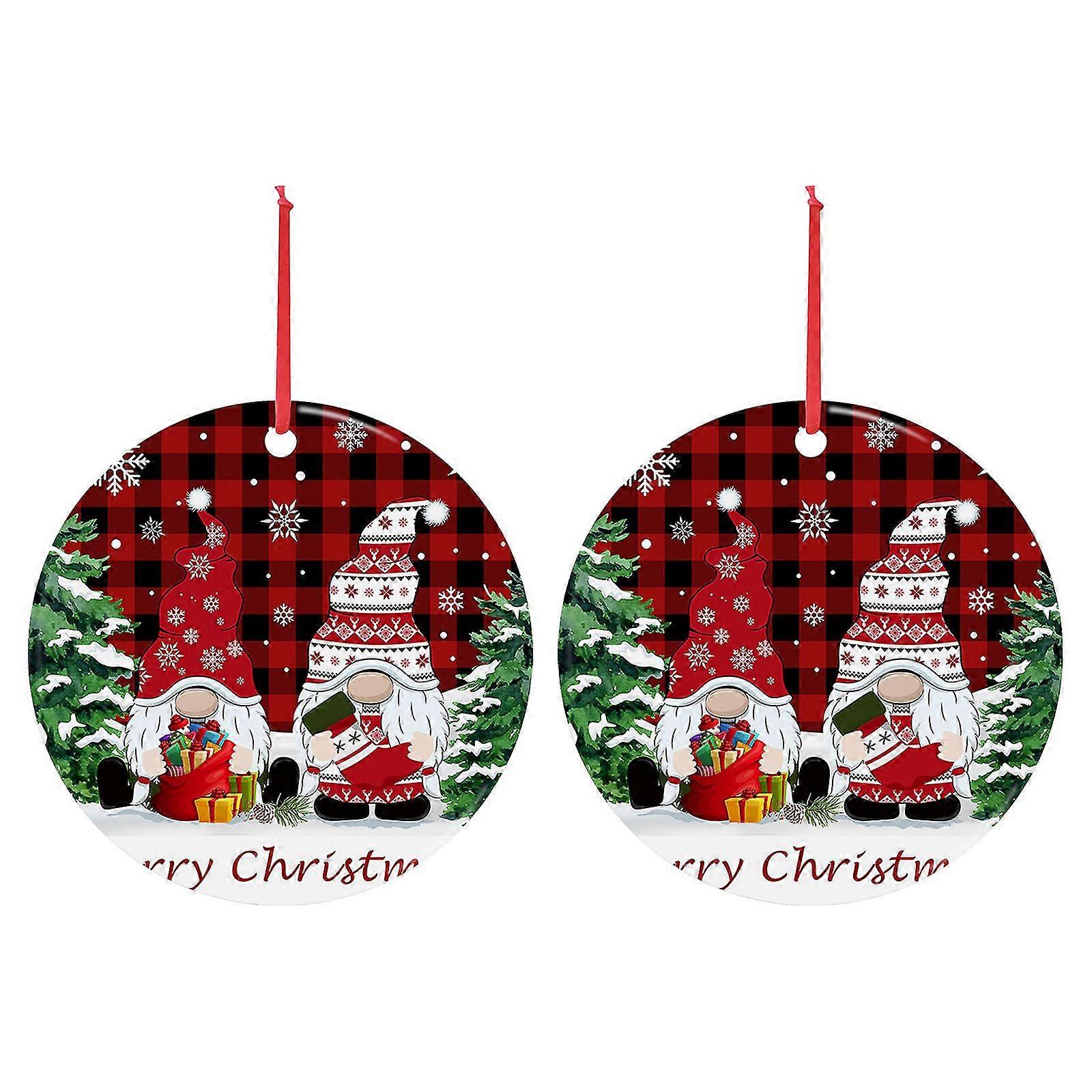 クリスマスの装飾のための装飾をぶら下げる形の装飾をパーソナライズ