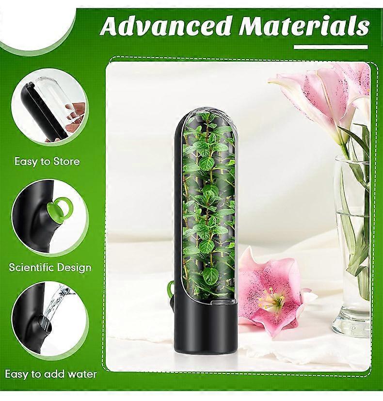 for Refrigerator Herb Keeper Cilantro Container Herb Storage Containers Herb Holder for Fridge Parsley Asparagus Cilantro Keeps Fresh for 2-3 Weeks