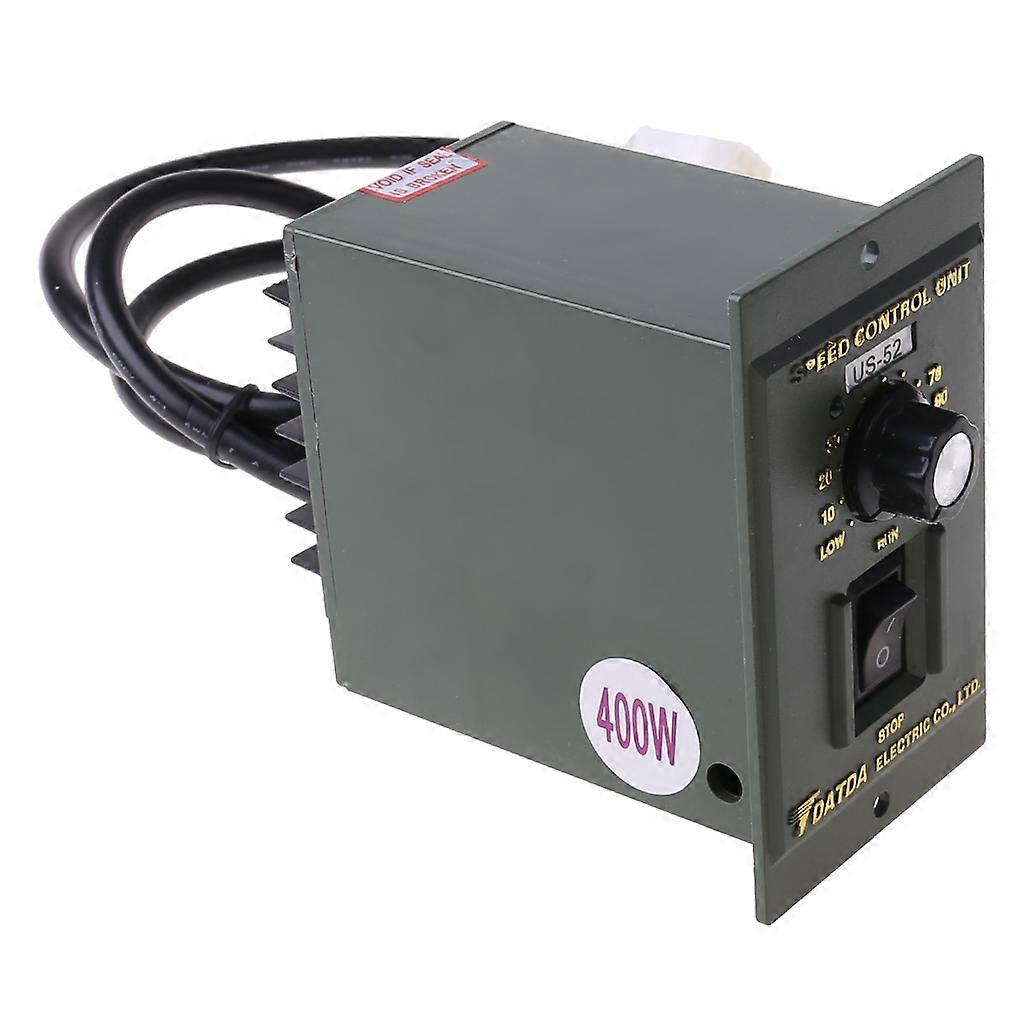 Regolatore Di Velocità Per Motore AC US-52 400W – Controllo 90-1400 Giri/min, Alloggiamento In Metallo E Plastica