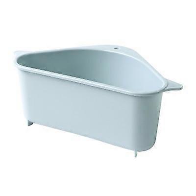 Kitchen Drain Basket, Multi-Function Kitchen Drainer, Hanging Sink Filter Basket Blue