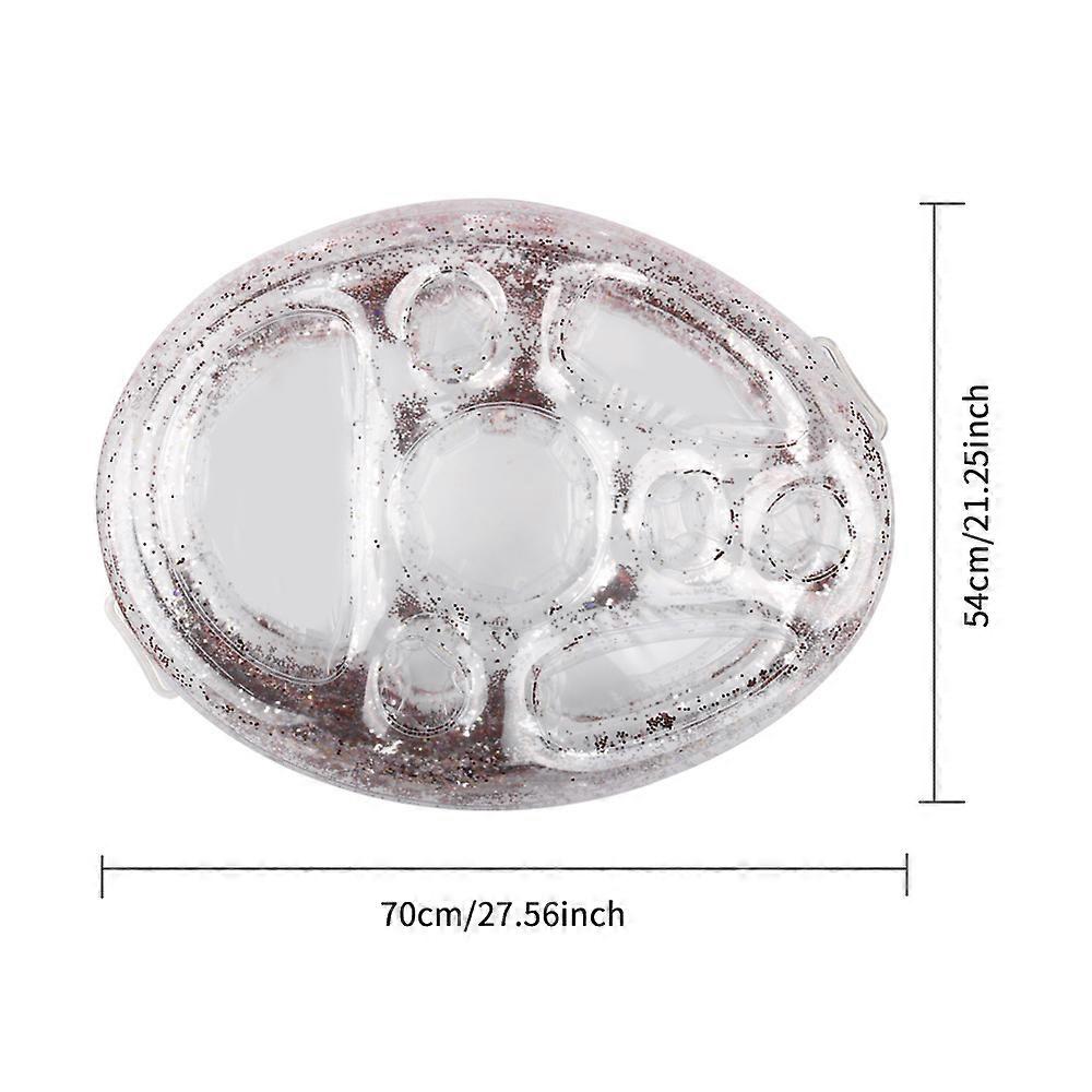 Inflatable Floating Drink Holder with Holes