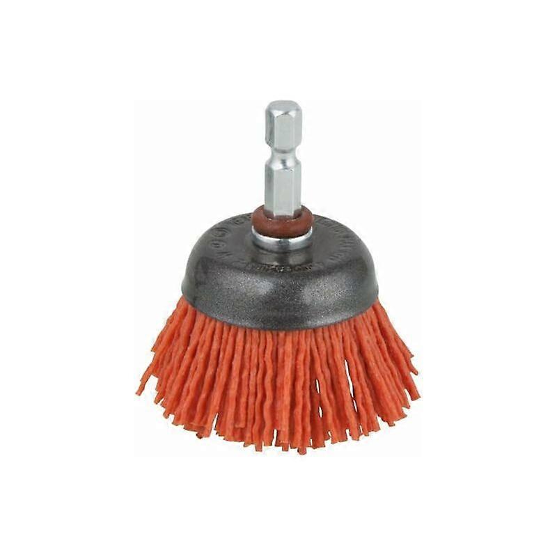 1 Saucer Brush 50 Mm, Coarse Grain Nylon Wire Length 20 Mm