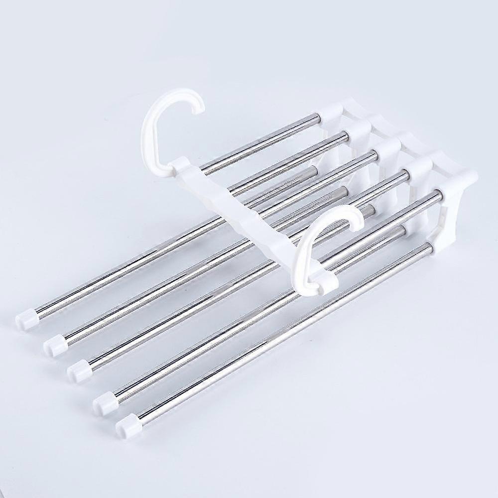 Multiple Pants Hanger, Space Saving Hanger, Multi Storage Magic Hanger, Travel Foldable Hanger