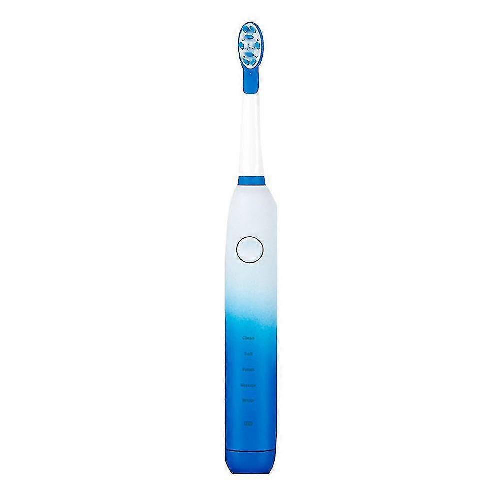 Sonic Rechargeable Electronic Toothbrush 5 Modes Smart Timer Usb Charging Portable