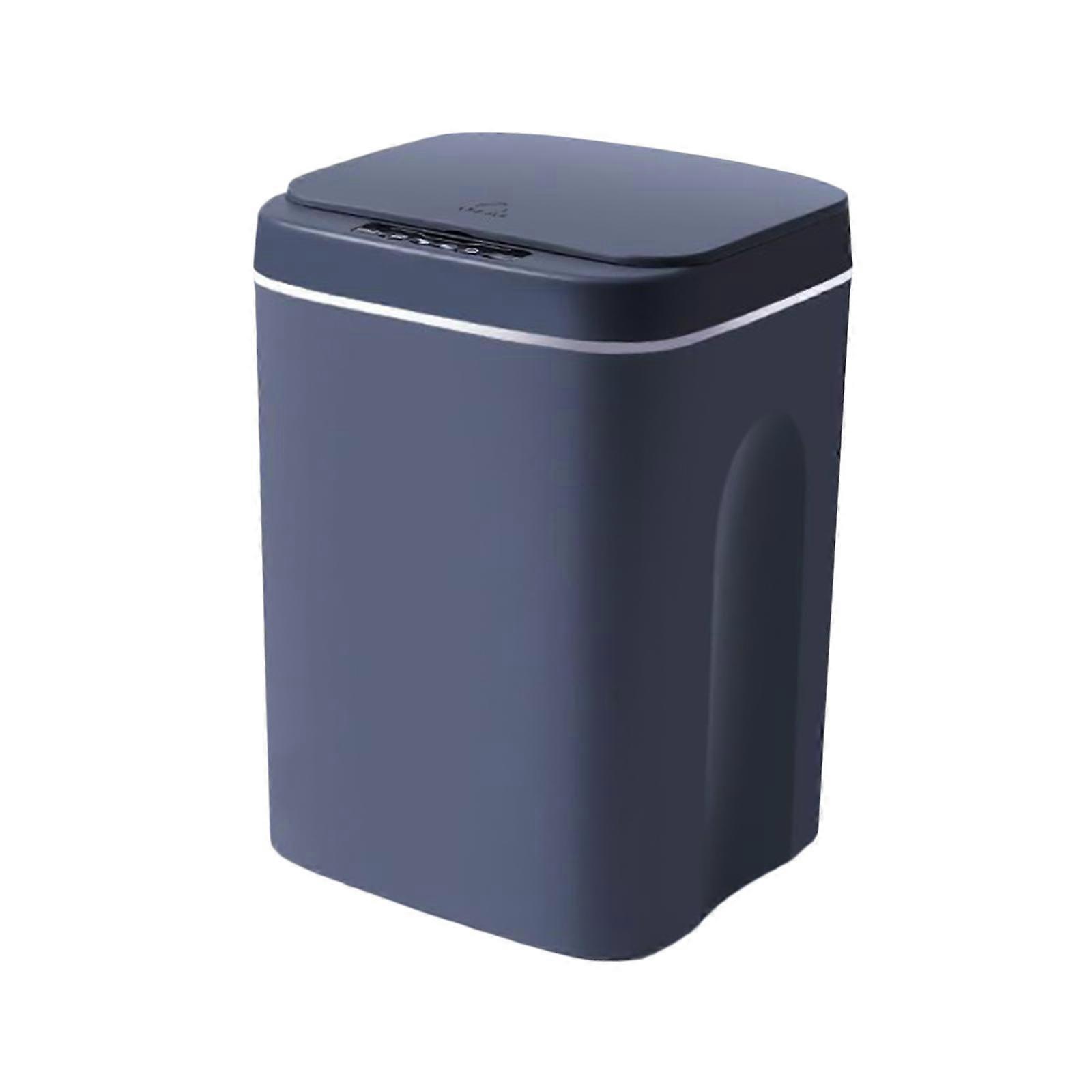 Intelligent Auto Trash Can Smart Sensor Automatic Waste Bins 16L Gray