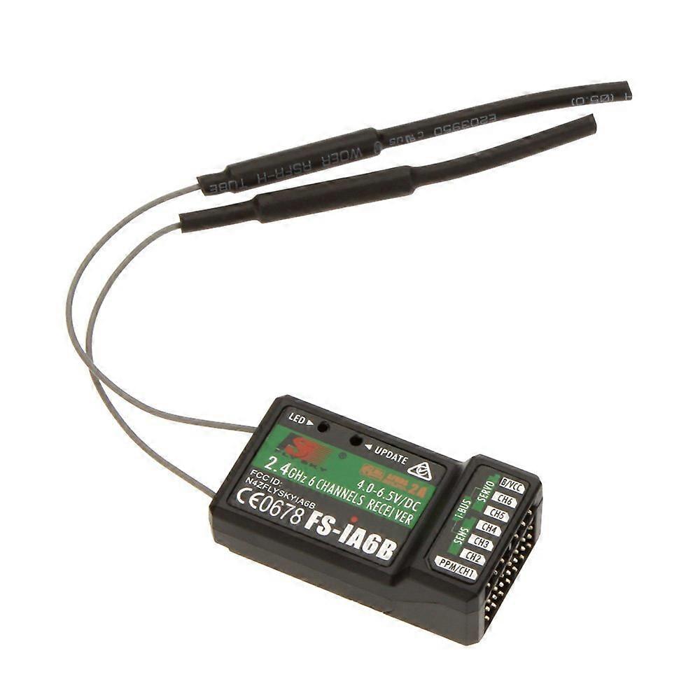 2.4G -iA6B 6 Receiver PPM Output with iBus Port Compatible i4 i6 i10 Transmitter