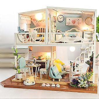 Maileg Poppenhuis Miniature Koelkast Mint