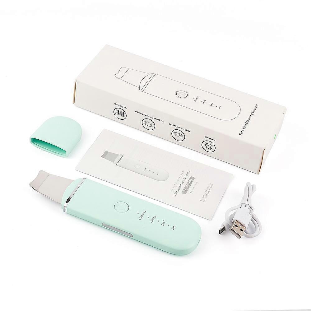 HaKeLai EMS Ultrasonic Skin Scrubber Deep Face Cleansing Machine Pelle Peeling Nettoyant pour les pores du visage Appareil de levage d’élimination des points noirs