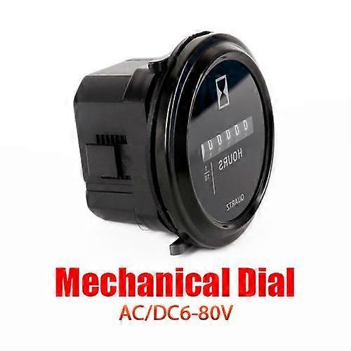 Square Mechanical Hour Meter Timer for Electro Generator Engine Excavator Tractor~27614