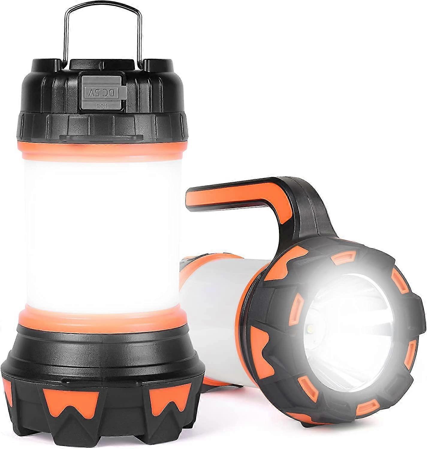 Rechargeable Led Lantern, 1000 Lumens 4000mah 360 Campsite Lamp, Rechargeable Led Lamp Portable, Ultra Powerful, 6 -fashion Camping Lamp, Usb Cable I