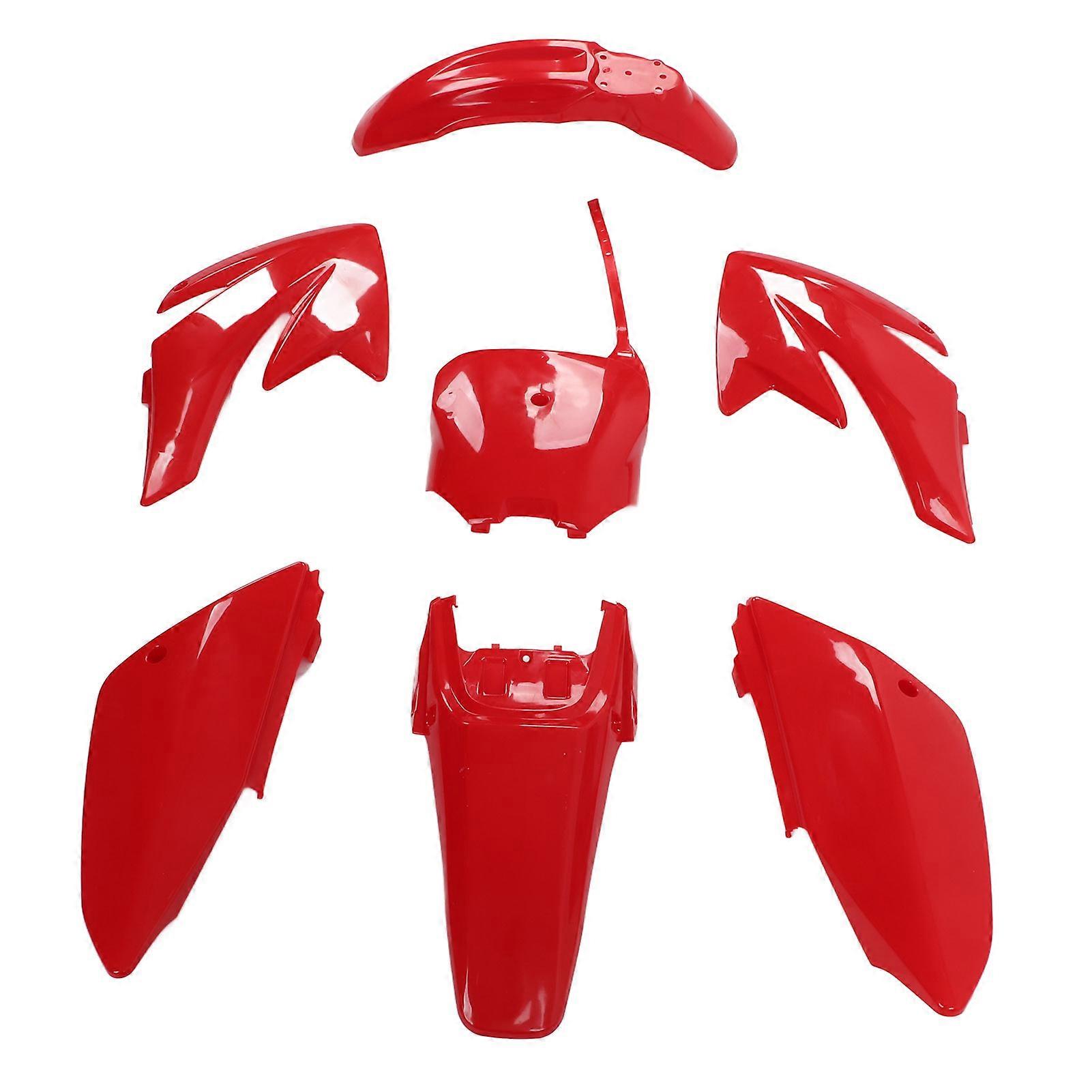Plastic Fairing Kit Body Work Fairing Set Motorcycle Accessories Replacement for CRF70 CRF70F Pit Bike