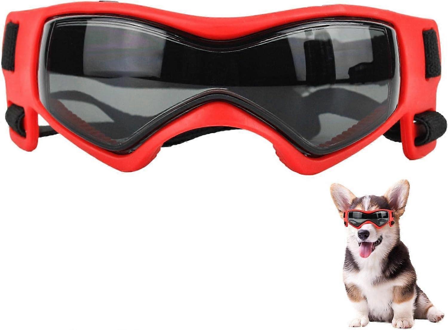 小型犬用ゴーグル、小型/中型子犬用イージーウェア犬用UVサングラス