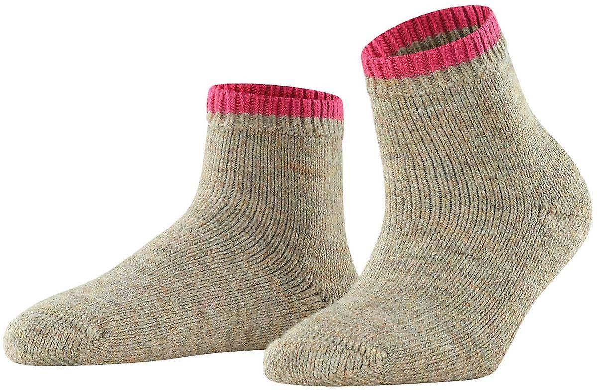 Falke Cosy Plush Socks - Nut Melange Brown