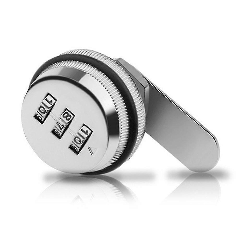 Combination Cam Lock Safe Cabinet Drawer Digital Code Keyless Mechanical Turn Tongue Lock Business Supplies