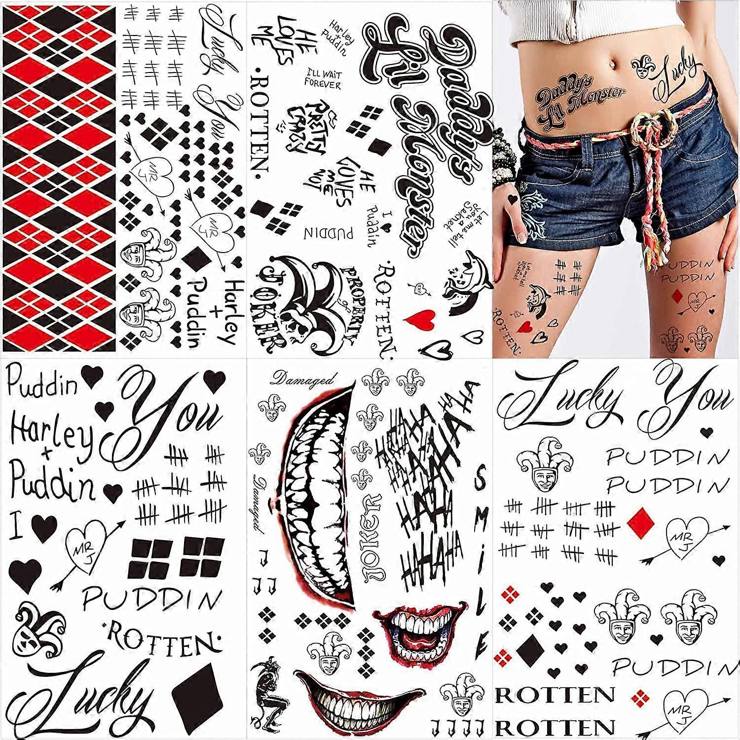 Suicide Squad Harley Quinn Tattoo Ideas