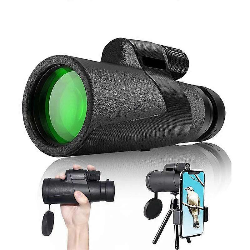 Monocular Telescope, 12x50 Hd Monoculars, Mobile Phone Camera Bird-Watching Mirror Telescope Monocular
